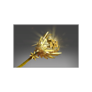 Inscribed Golden Staff of Perplex